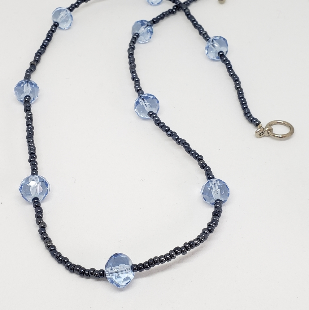 Beaded necklace, handmade necklace